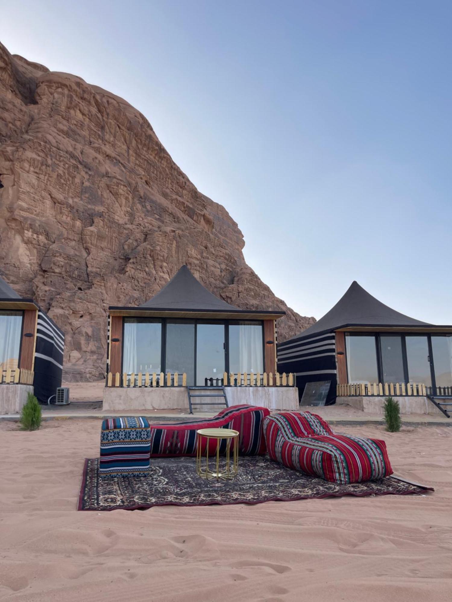 Wadi Rum Sky Camp Kültér fotó