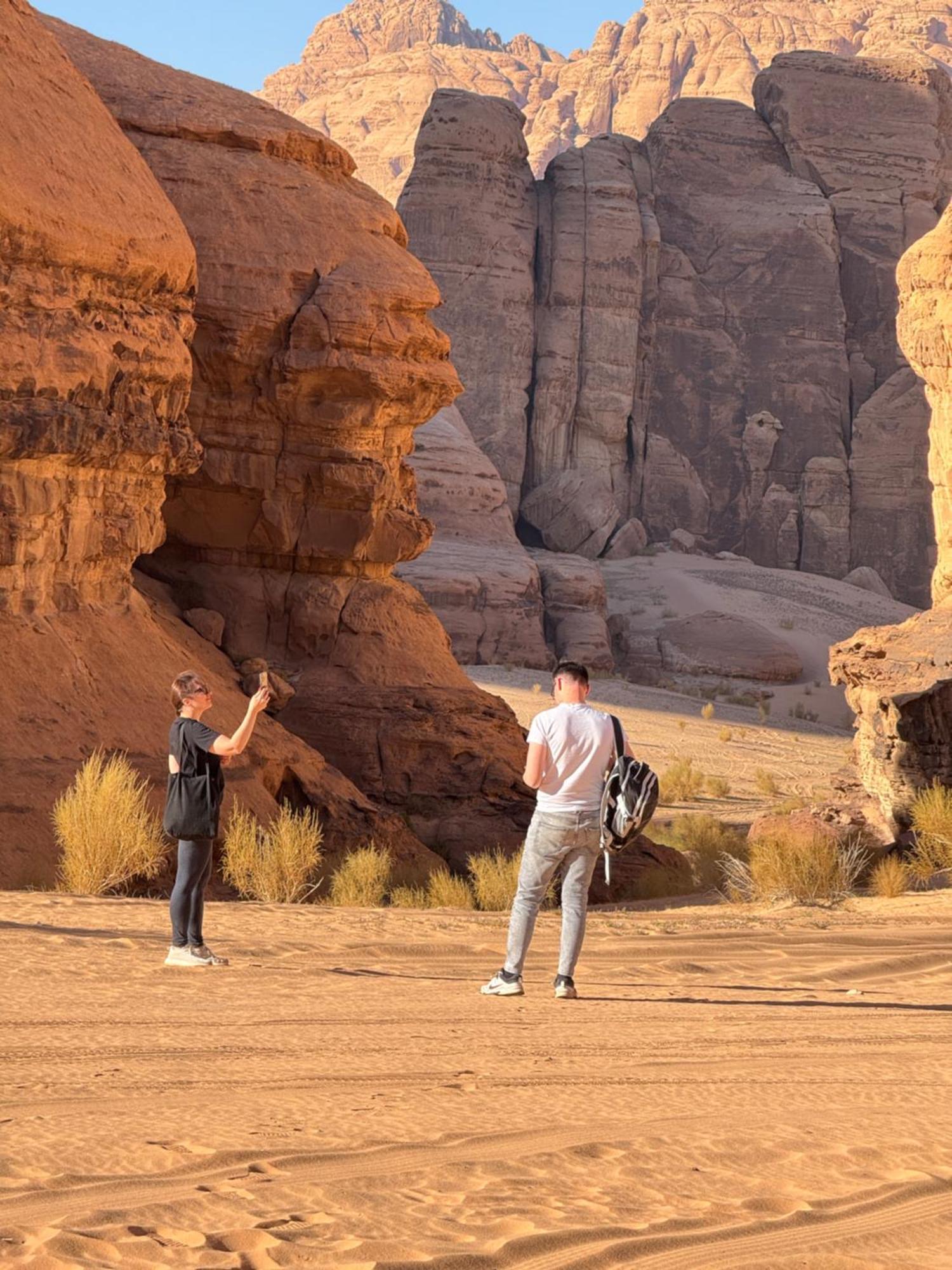 Wadi Rum Sky Camp Kültér fotó